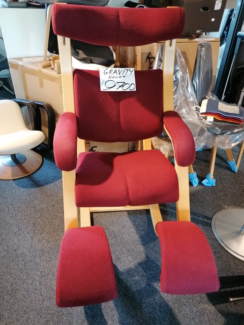 Gravity Gl. model i rød uld